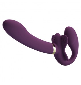 PRETTY LOVE - Valarie Dual-Motor Vibration Wearable (Chargeable - Purple)